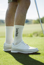 Buy two 2-packs crew socks, get a water bottle for free