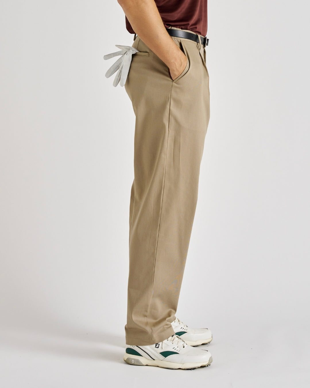 Pleated Trouser - Beige