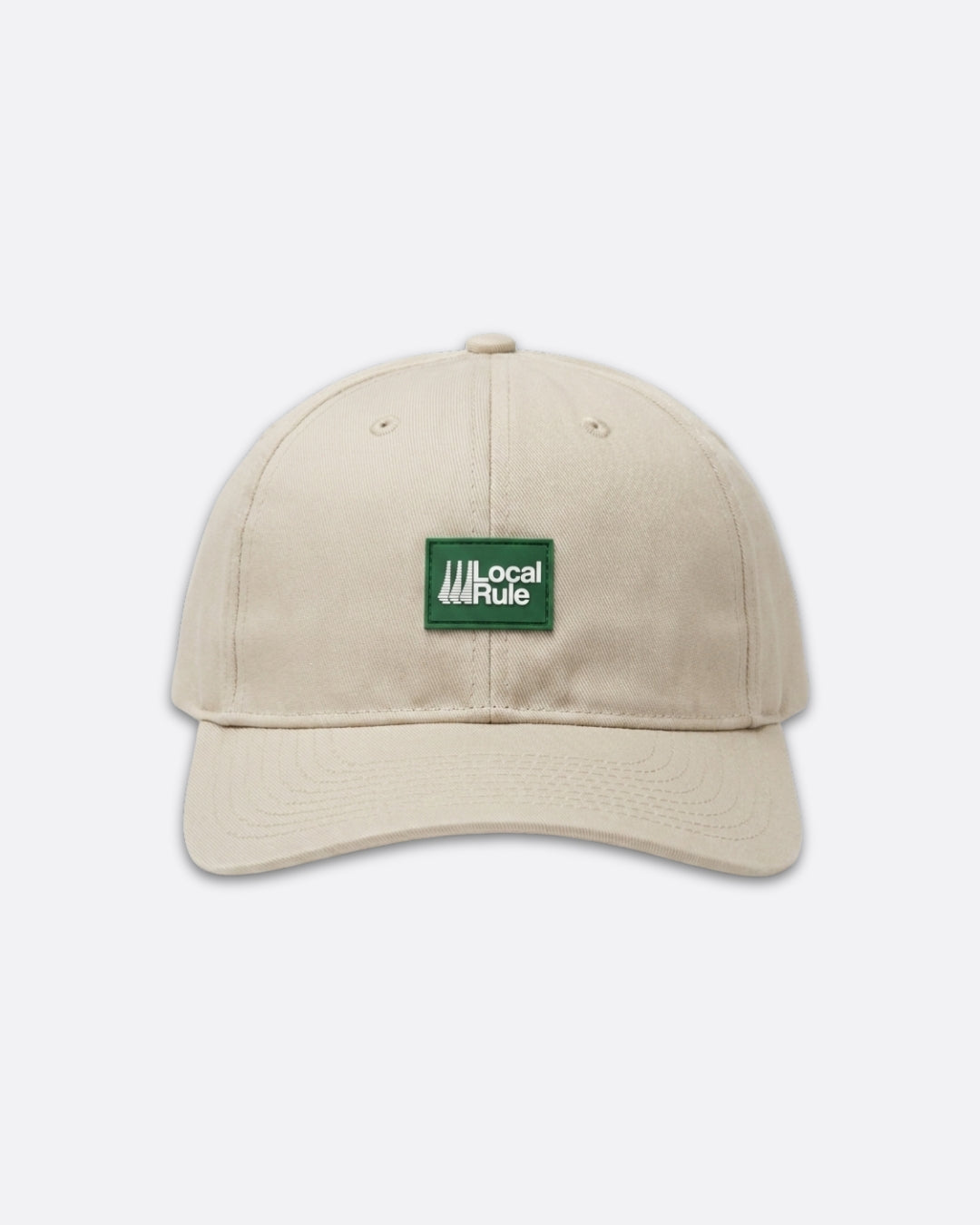 6-panel Cotton Cap - Stone