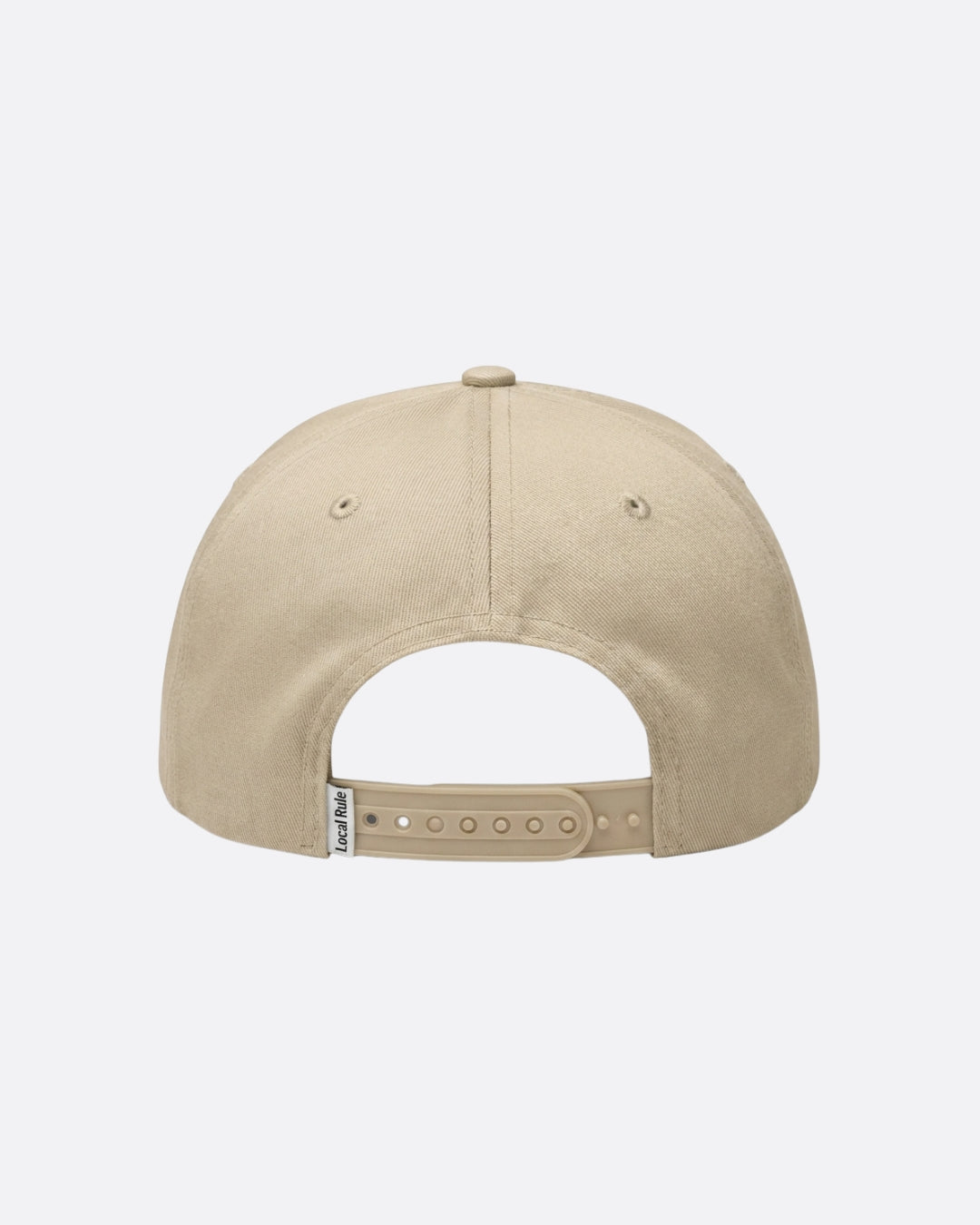 6-panel Cotton Cap - Stone-2