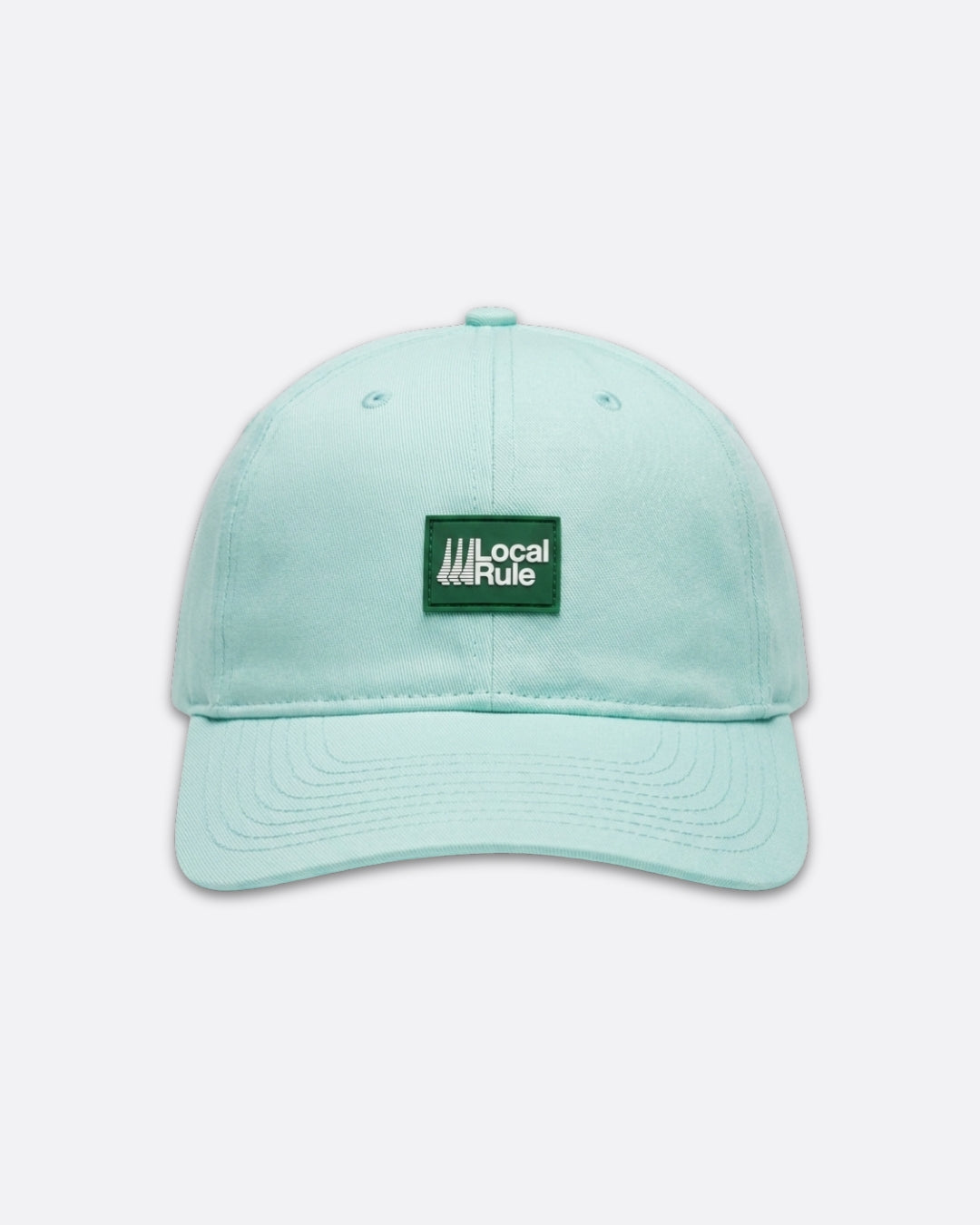 6-panel Cotton Cap - Light Green