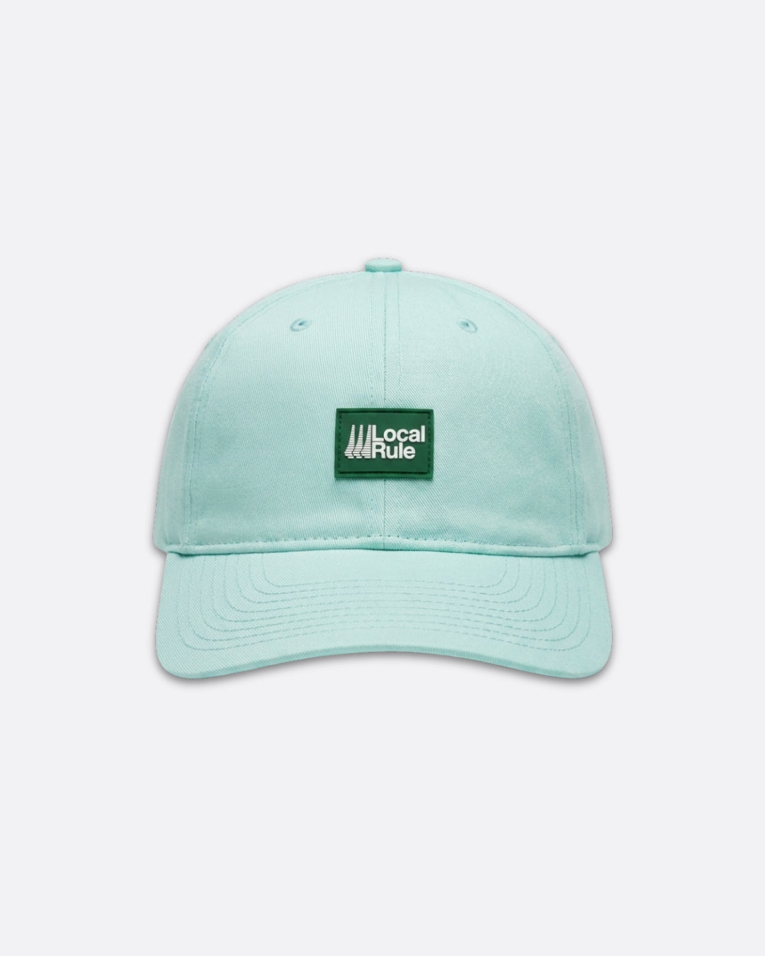 6-panel Cotton Cap - Light Green