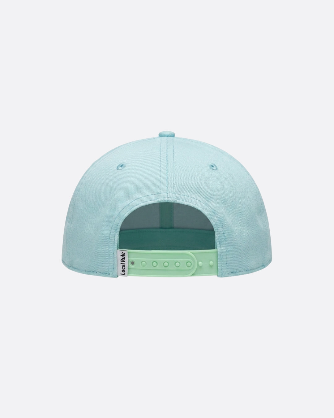 6-panel Cotton Cap - Light Green-2