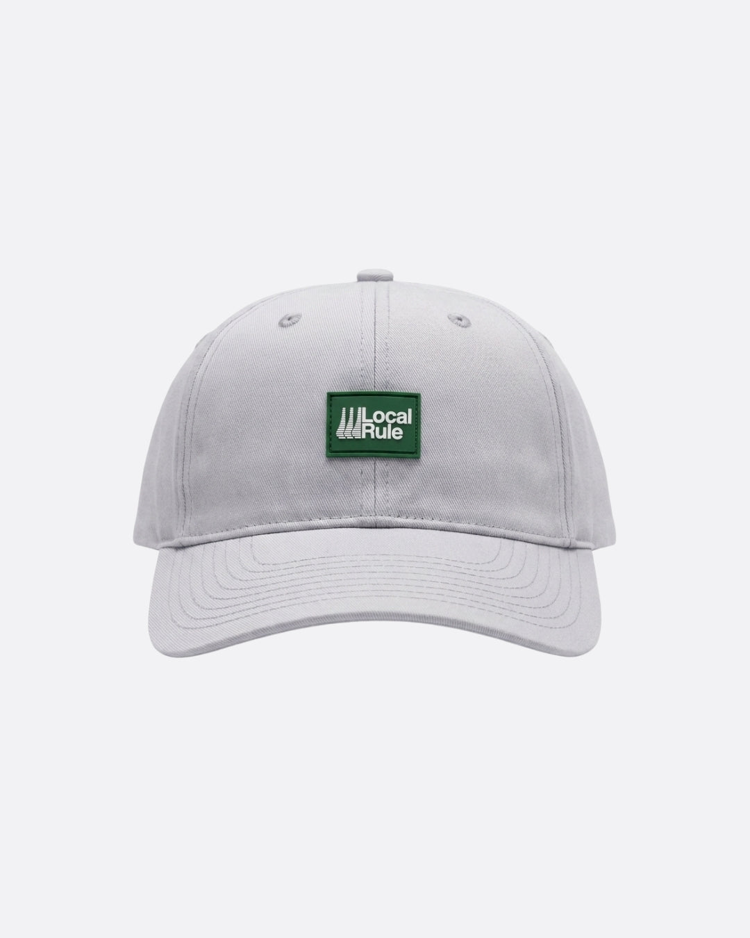6-panel Cotton Cap - Gray