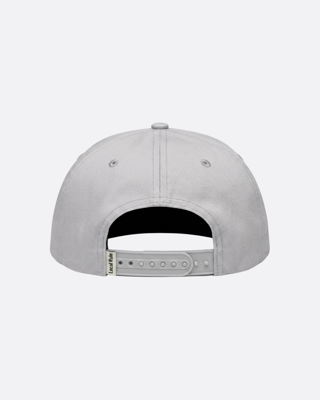 6-panel Cotton Cap - Gray-2