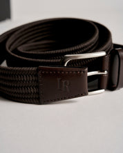 Braided Belt - Brown