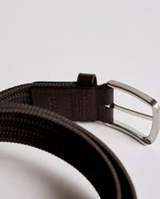 Braided Belt - Brown
