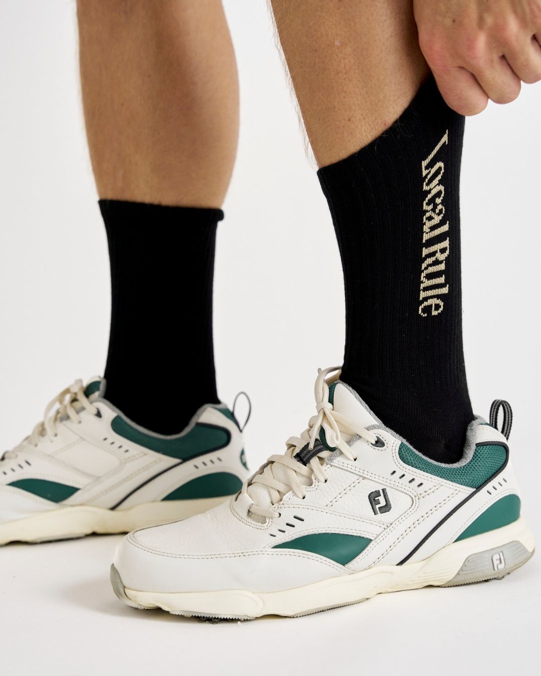 2-pack Crew Socks - Phantom Black