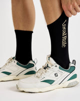 2-pack Crew Socks - Phantom Black