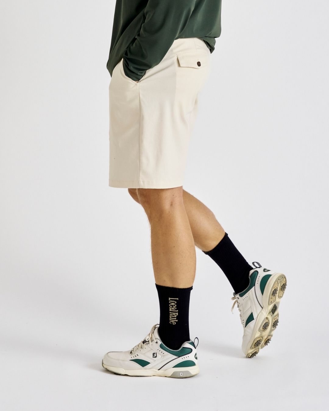 2-pack Crew Socks - Phantom Black