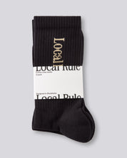 2-pack Crew Socks - Phantom Black