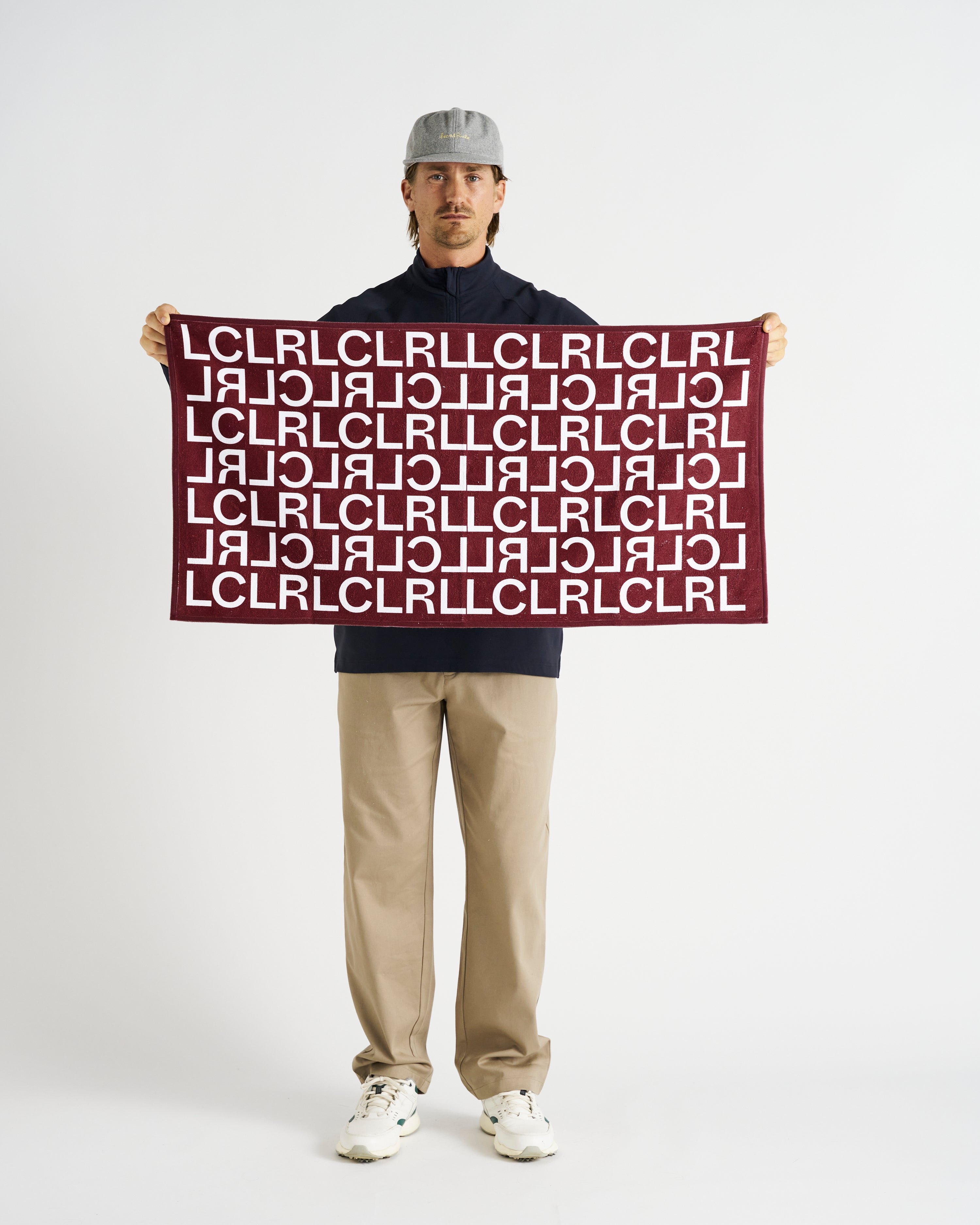 LCLRL Towel - Dark Red