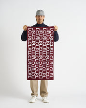 LCLRL Towel - Dark Red