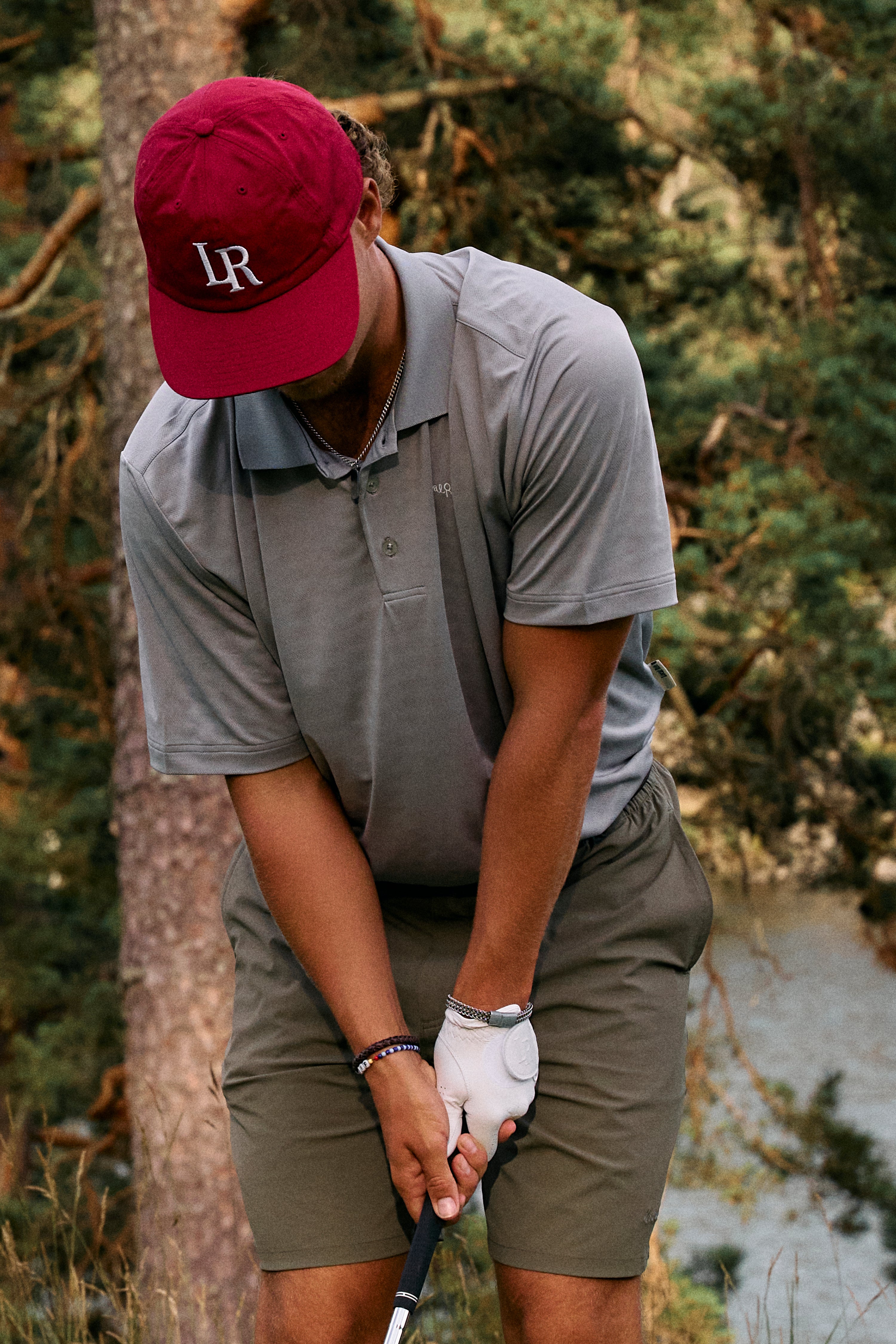 Lightweight Tech Polo - Gray-4