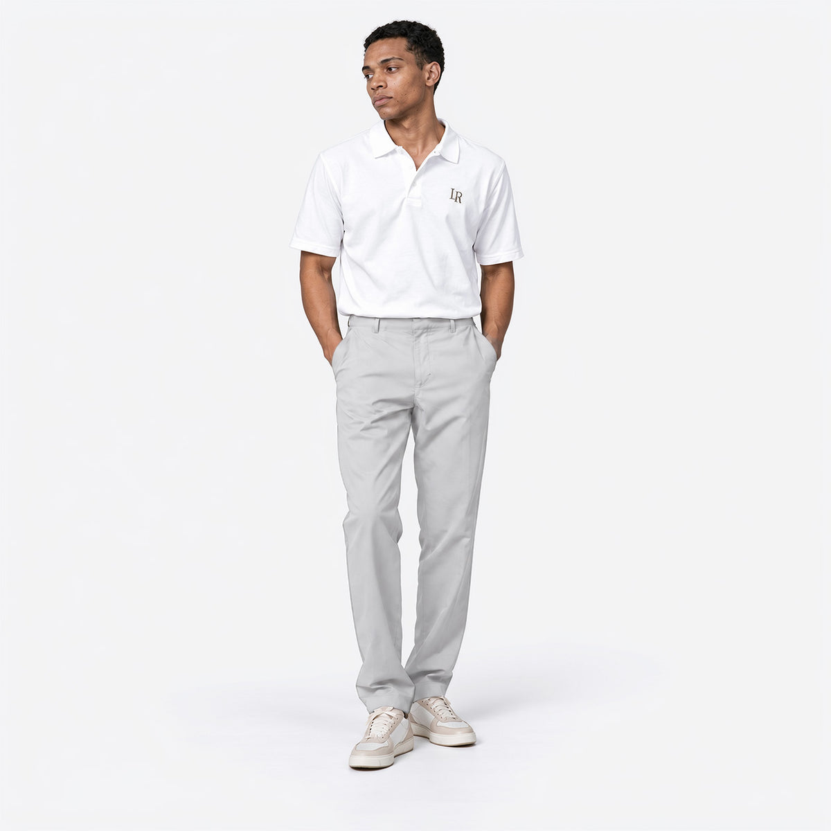 Lightweight Tech Pants - Light Grey-3