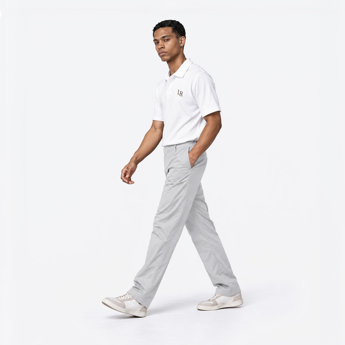 Lightweight Tech Pants - Light Grey-5