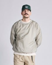 Crewneck Windbreaker - Seagrass Green