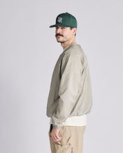 Crewneck Windbreaker - Seagrass Green