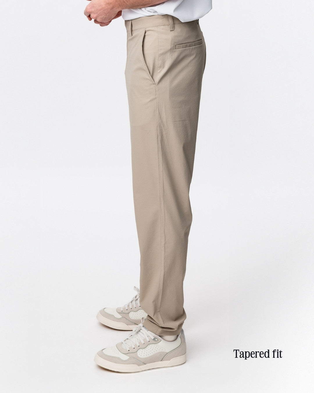 Lightweight Tech Pants - Beige-9