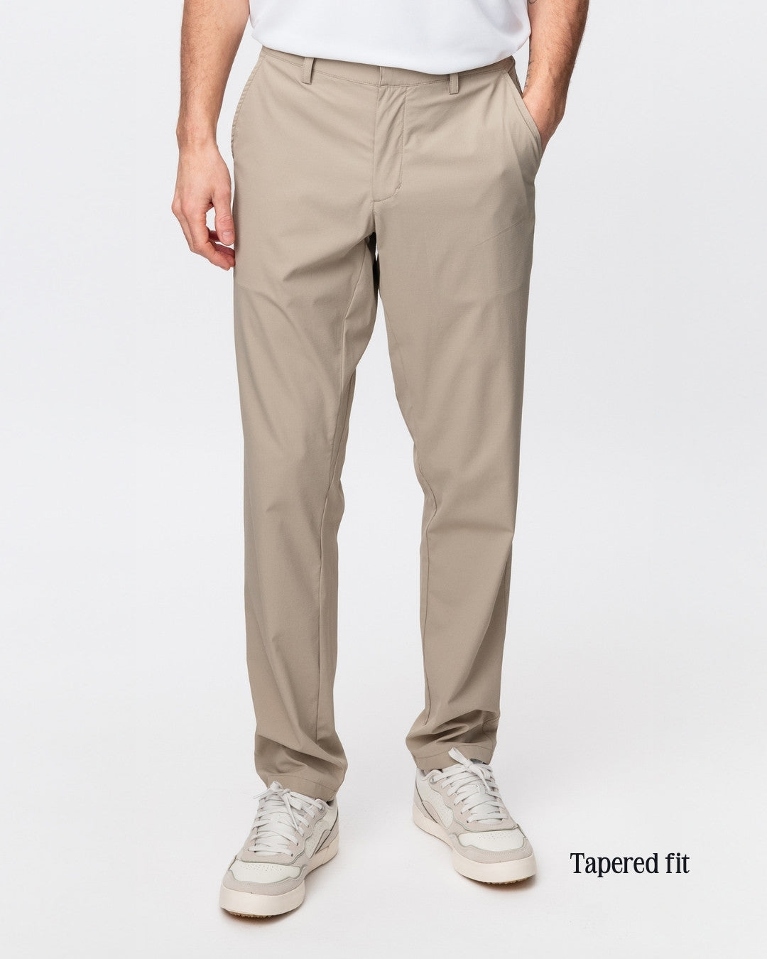 Lightweight Tech Pants - Beige-8