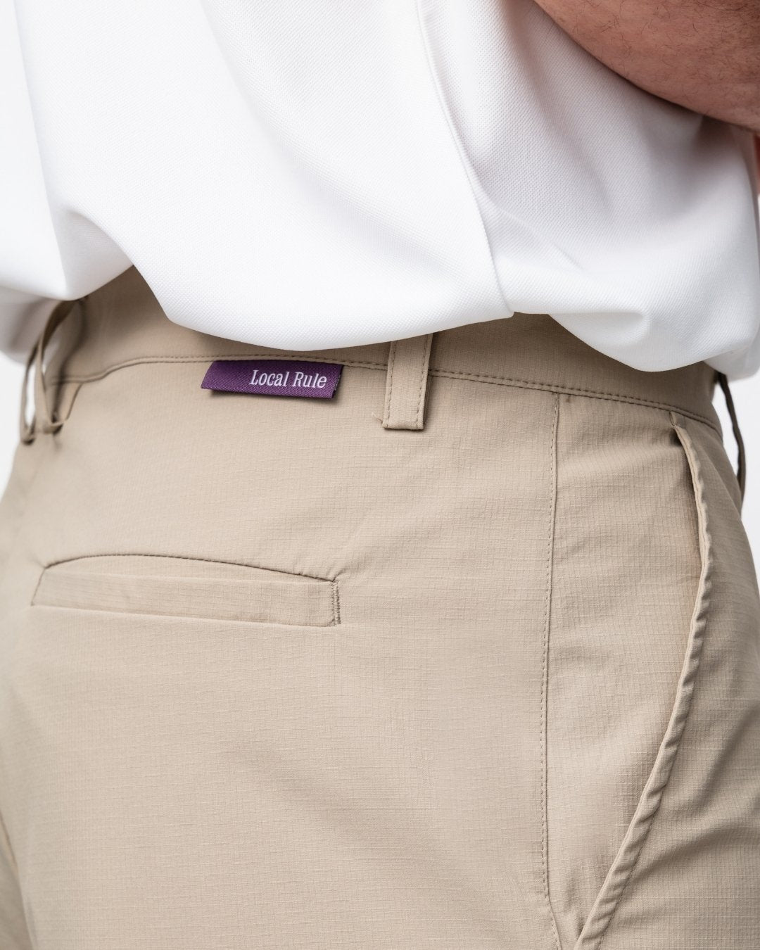 Lightweight Tech Pants - Beige-3