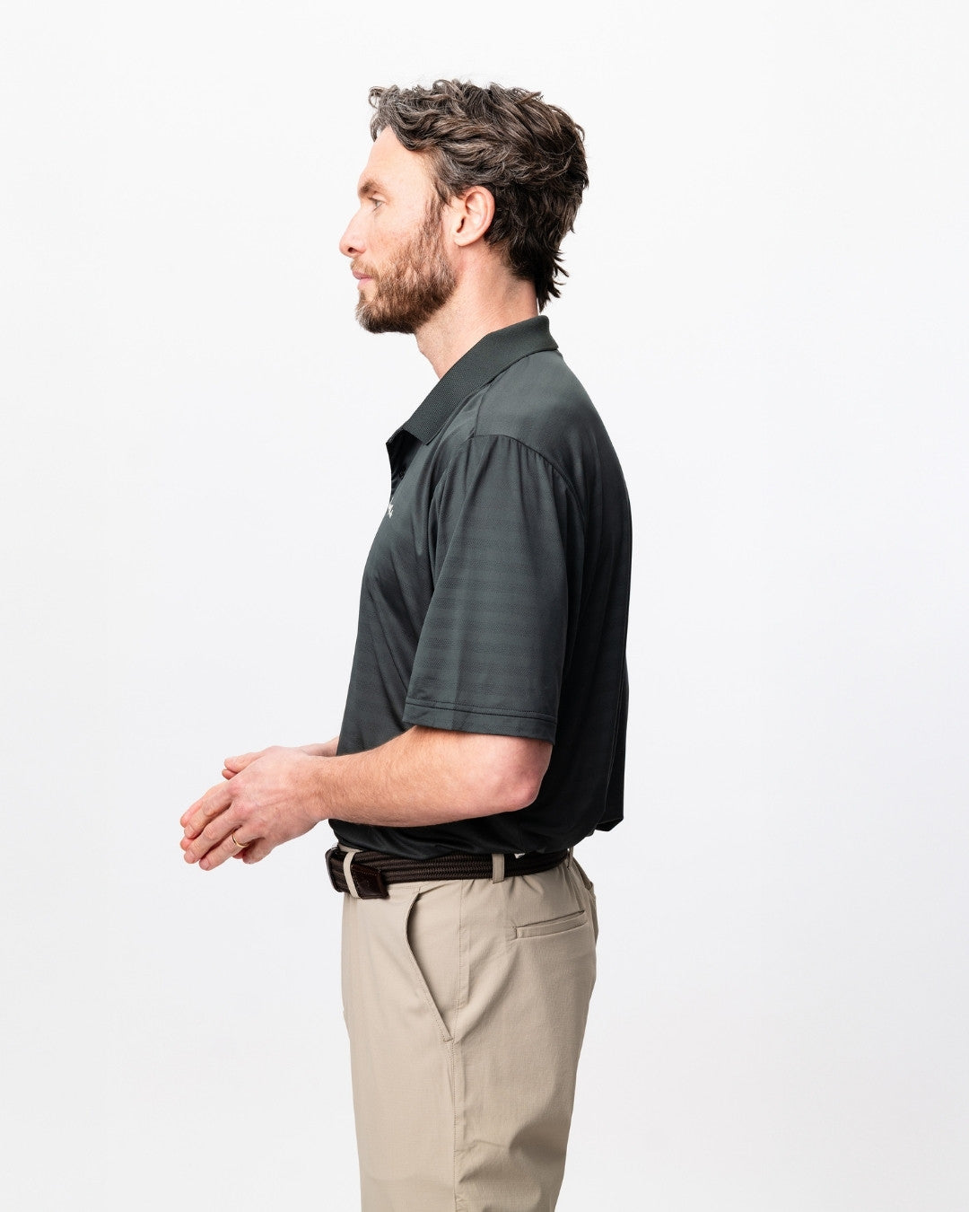 Lightweight Tech Polo - Forest Green
