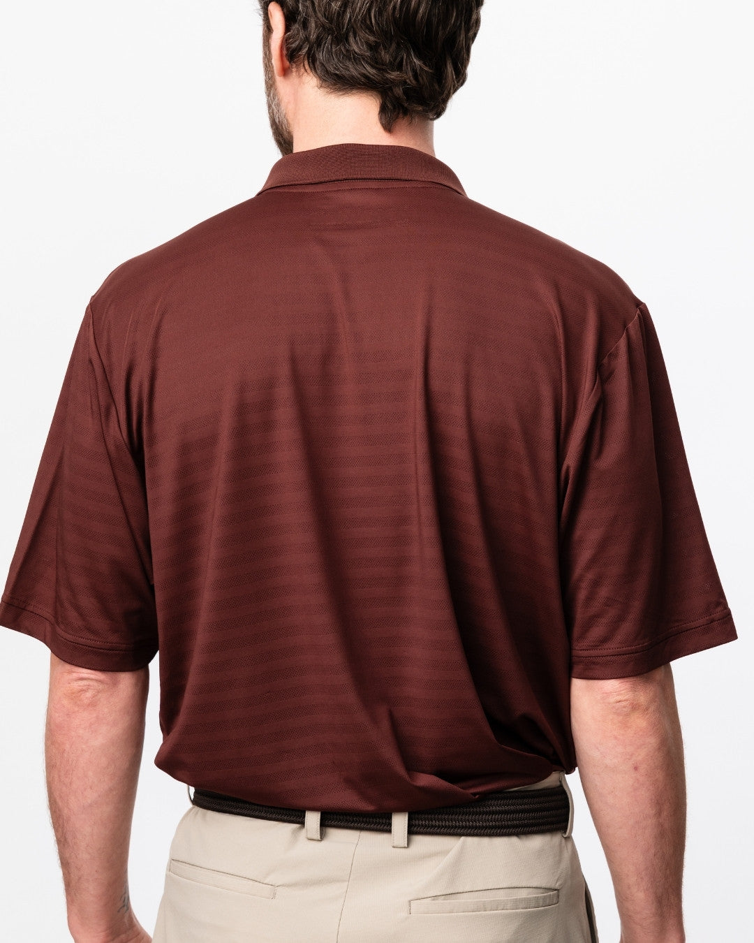 Lightweight Tech Polo - Dark Red