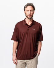 Lightweight Tech Polo - Dark Red