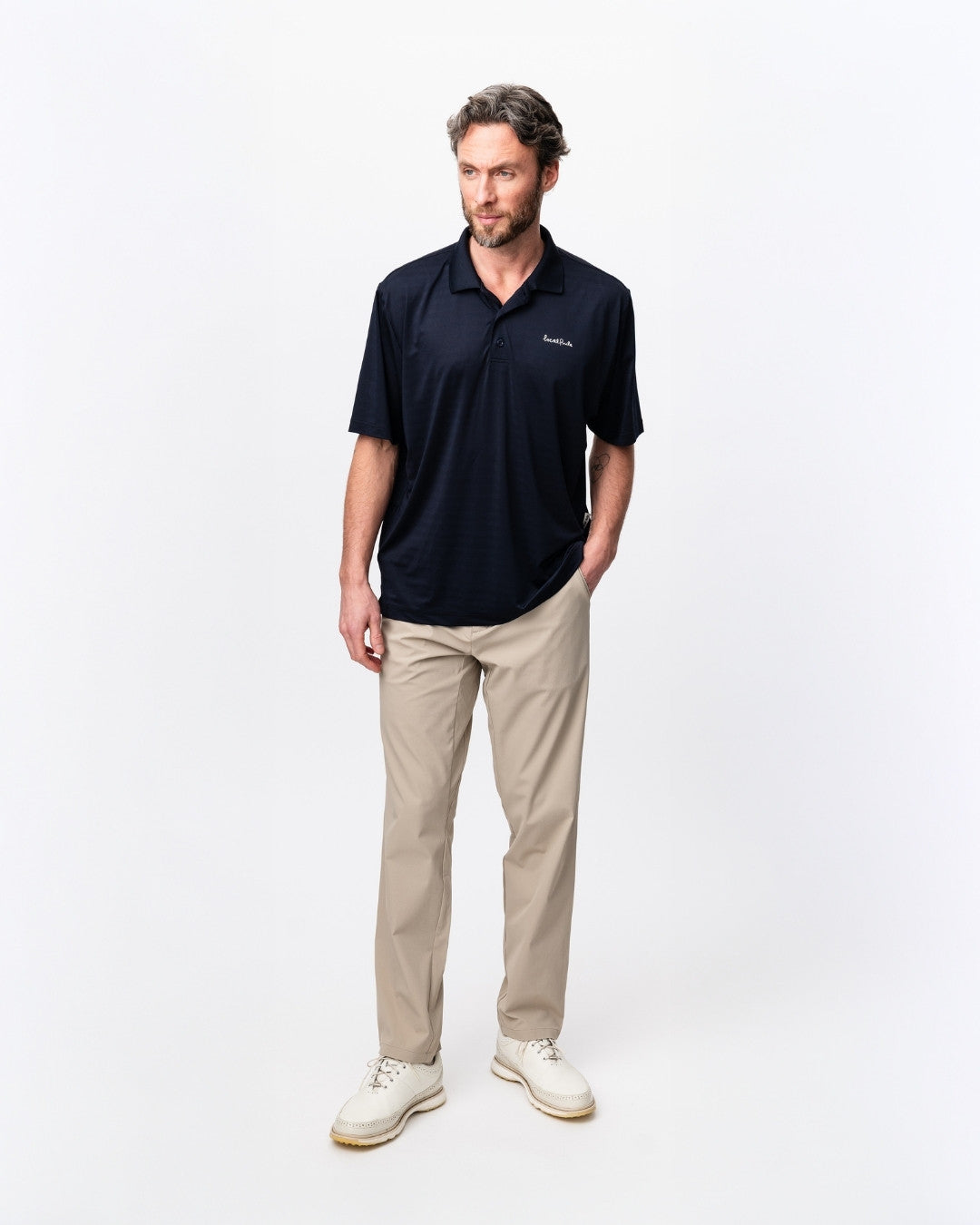 Lightweight Tech Polo - Dark Navy