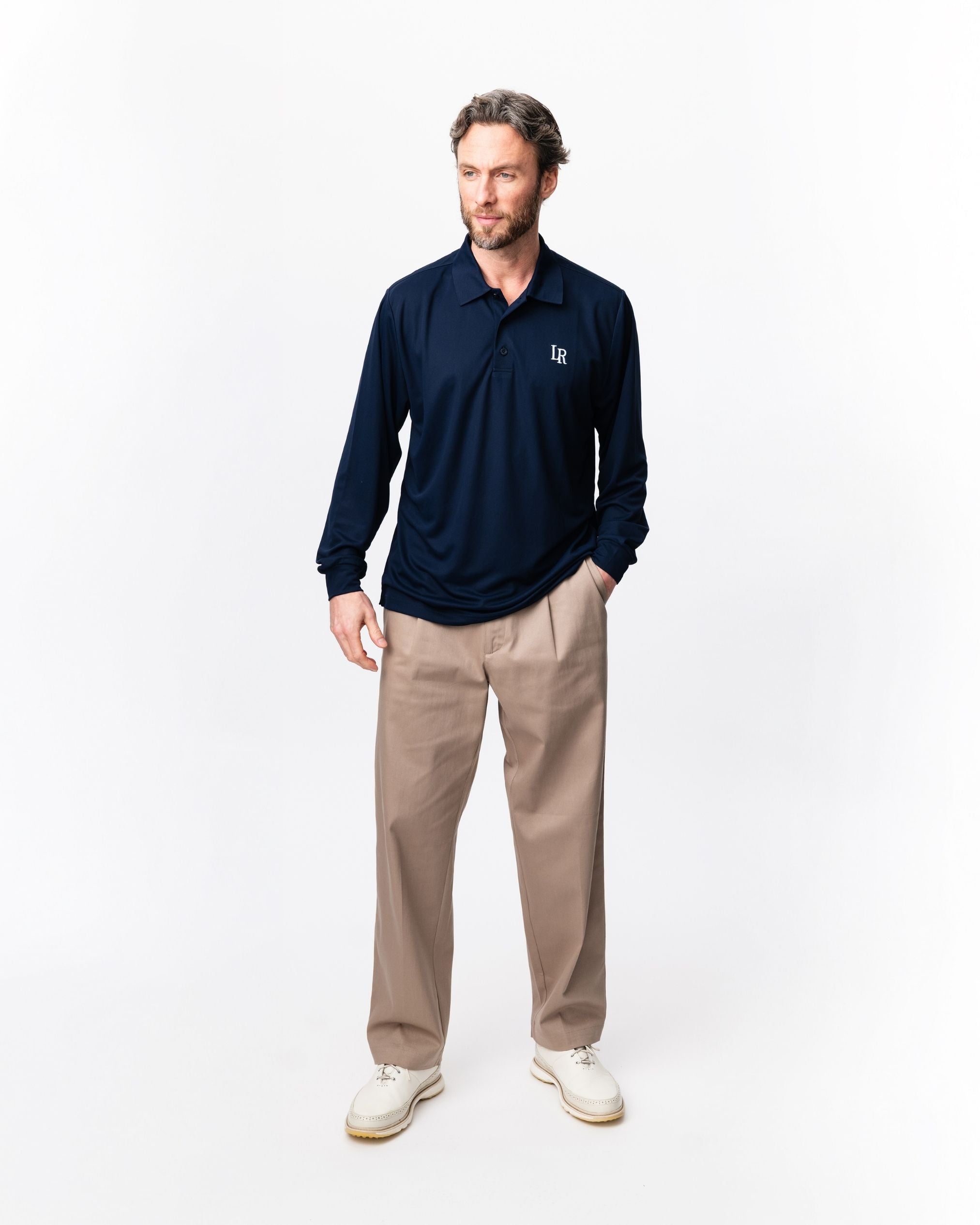 Pleated Trousers - Beige