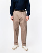 Pleated Trouser - Beige