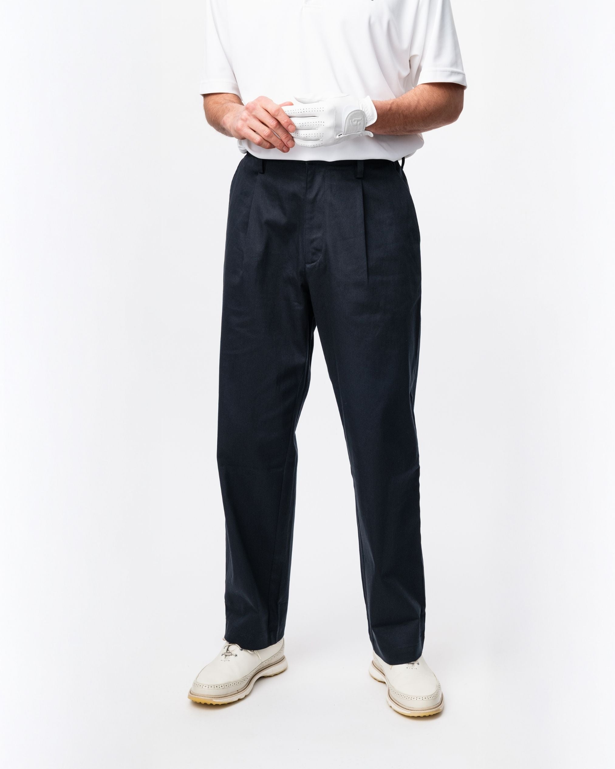 Pleated Trousers - Black