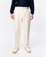 Pleated Trousers - Offwhite