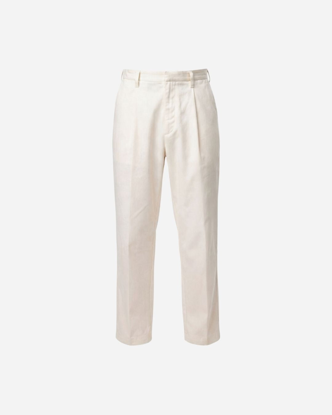 Pleated Trousers - Offwhite-4