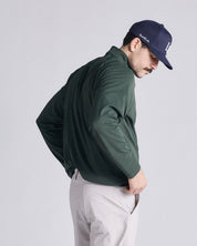 Midlayer Q-zip - Forest Green