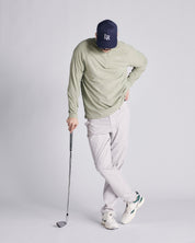 Midlayer Q-zip - Seagrass Green