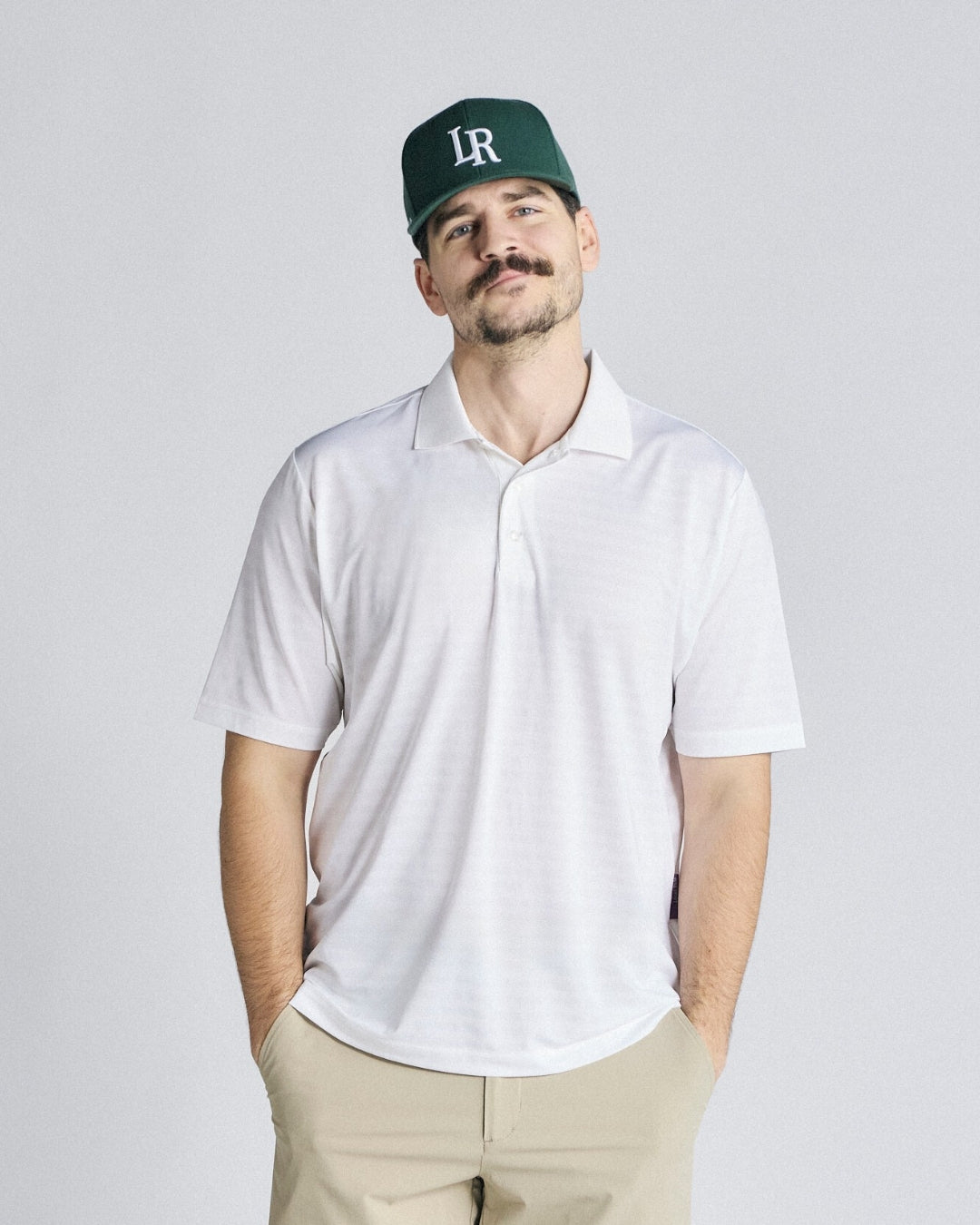 Tech Polo - White