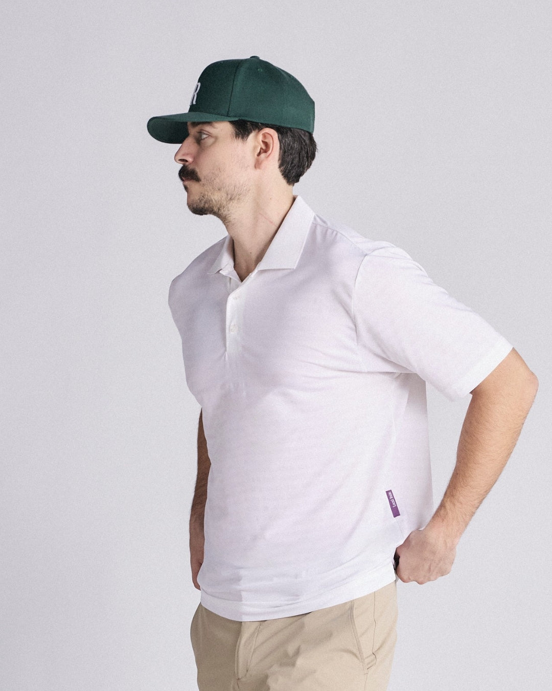 Tech Polo - White