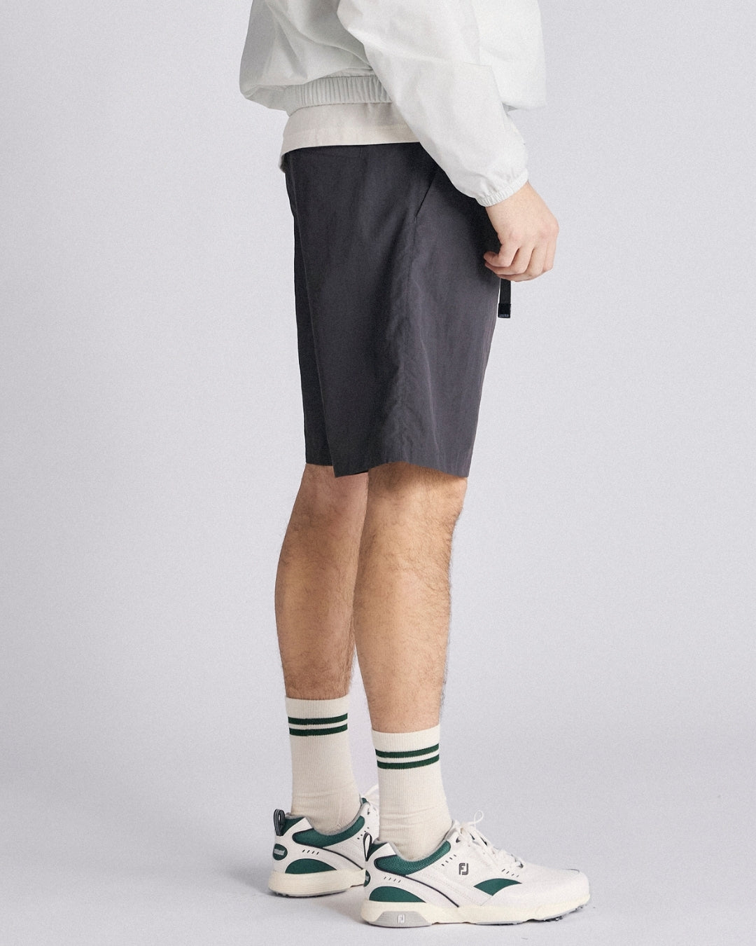 Cargo shorts - Washed Black-7