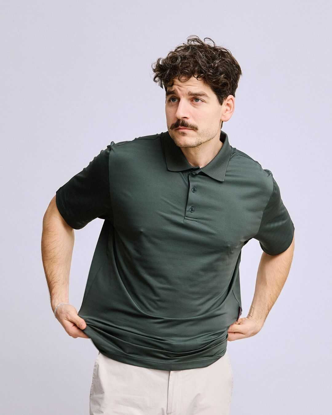 LocalRule_TechPolo_ForestGreen_2024_closeup.jpg
