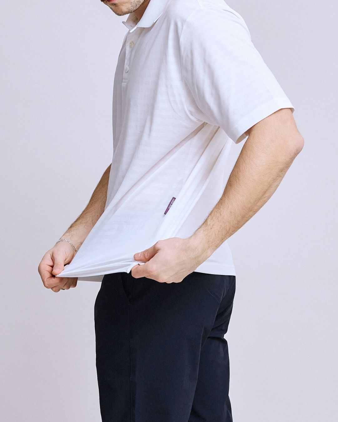 Tech Polo - White