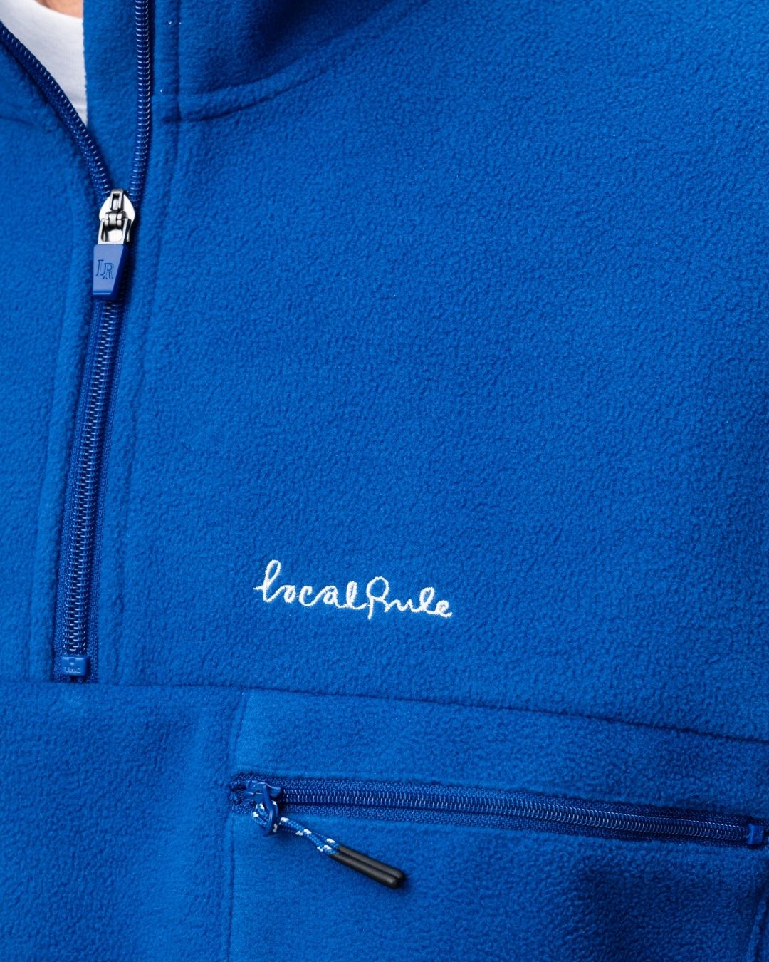 Fleece Pullover - Blue-3