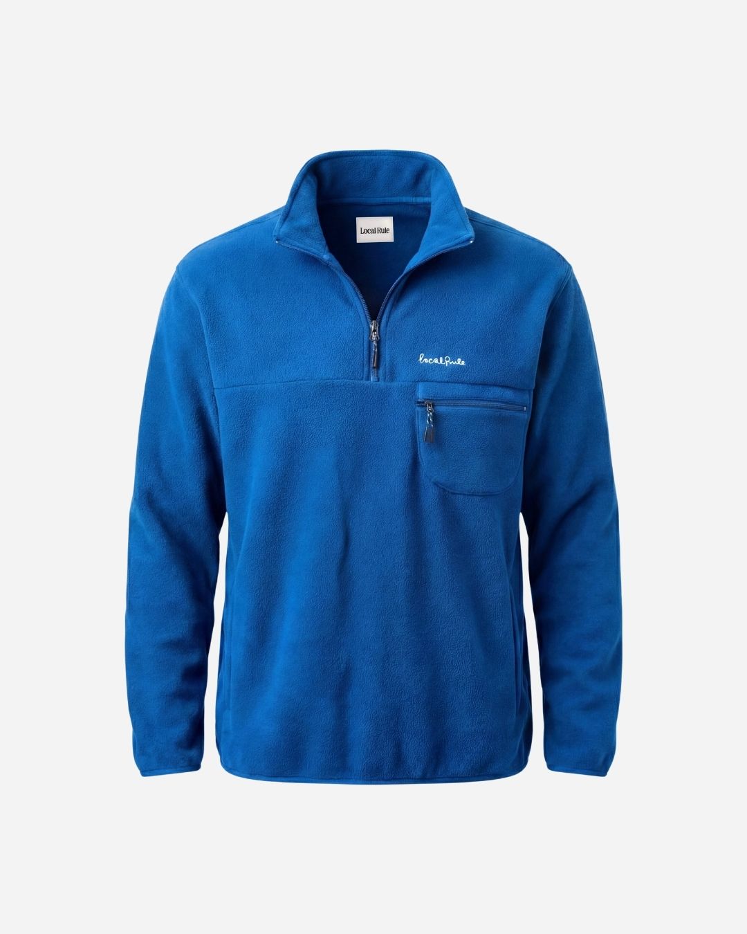 Fleece Pullover - Blue-8