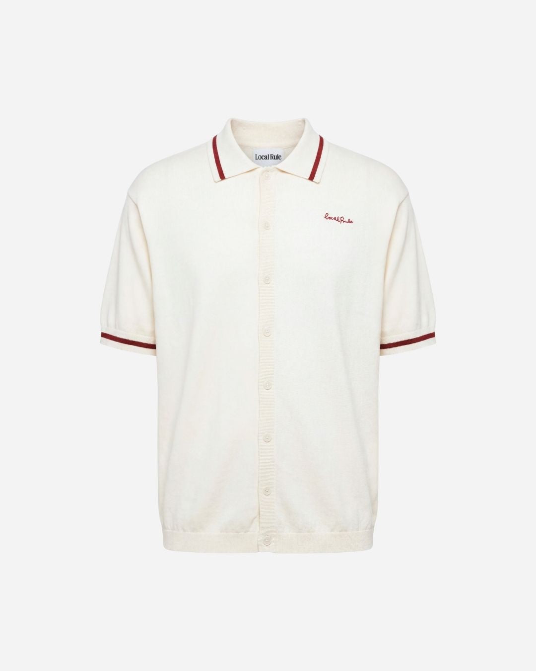 Knit Polo - Off-White