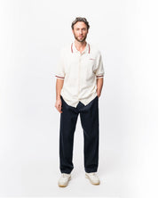 Knit Polo - Off-White