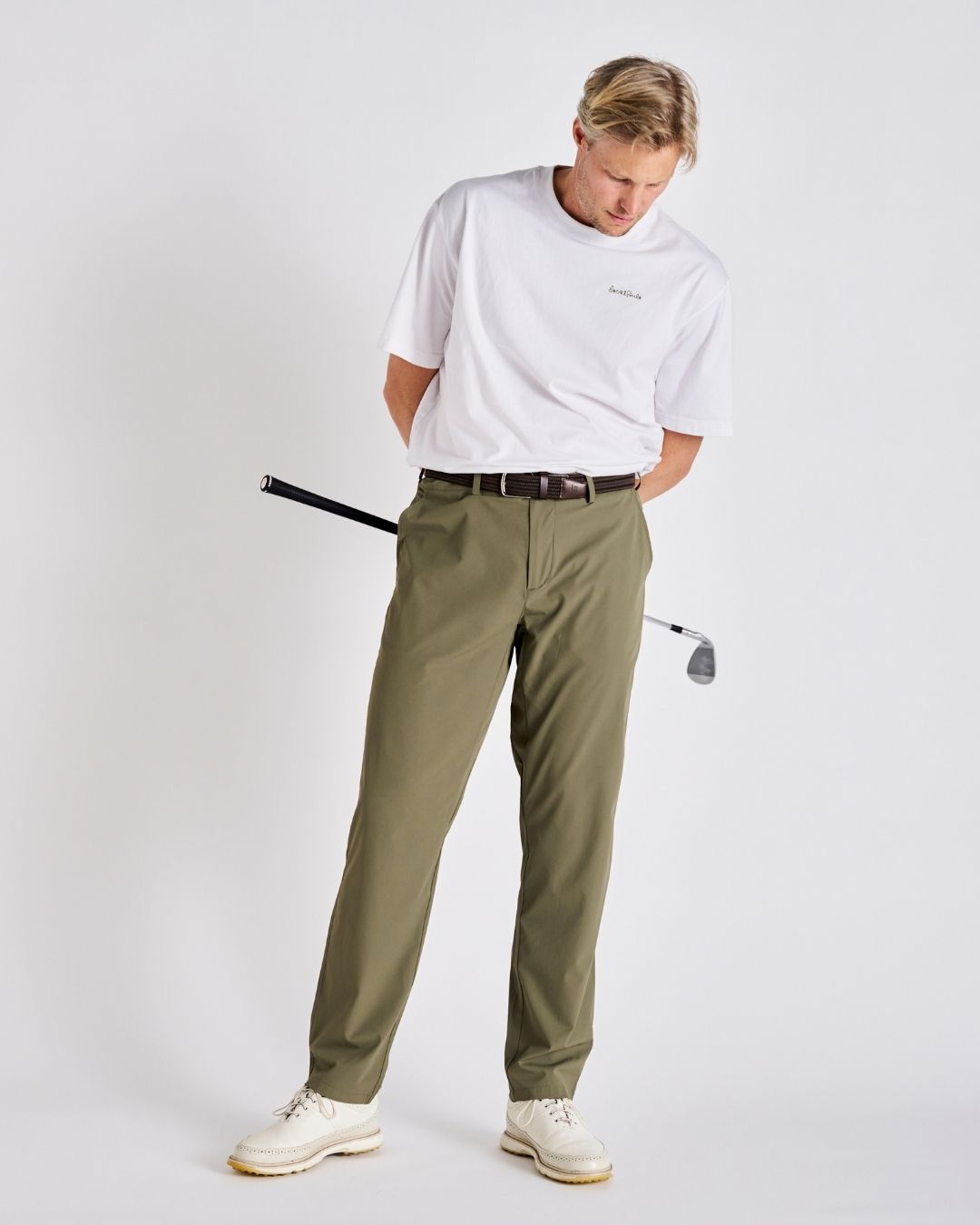 Lightweight Pants - Regular fit - Dusty Olive