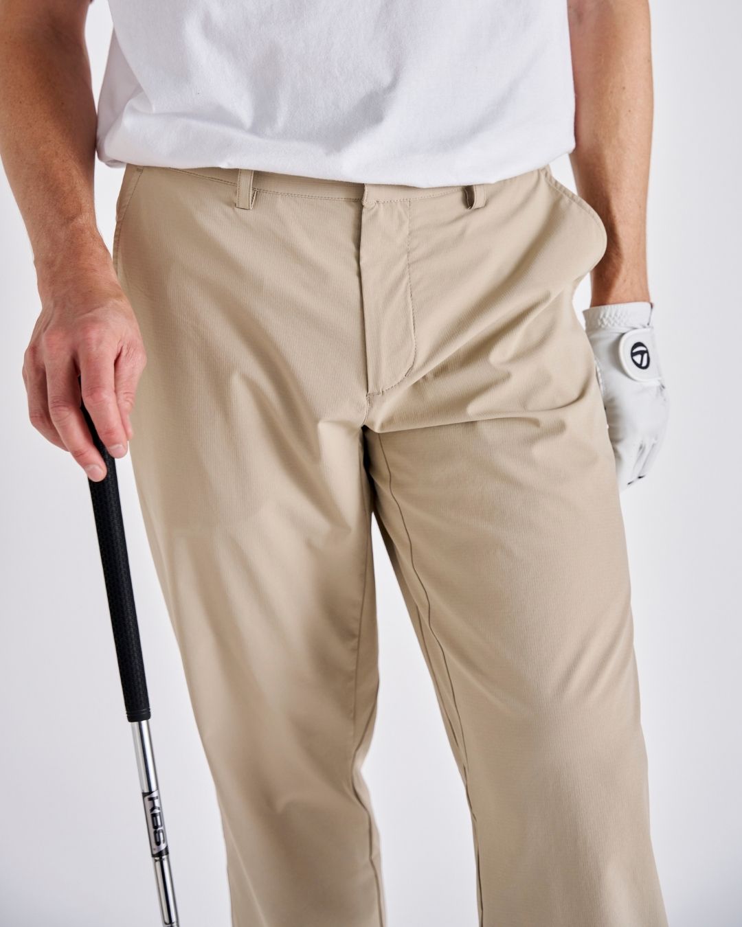 Lightweight Pants - Tapered fit  - Beige