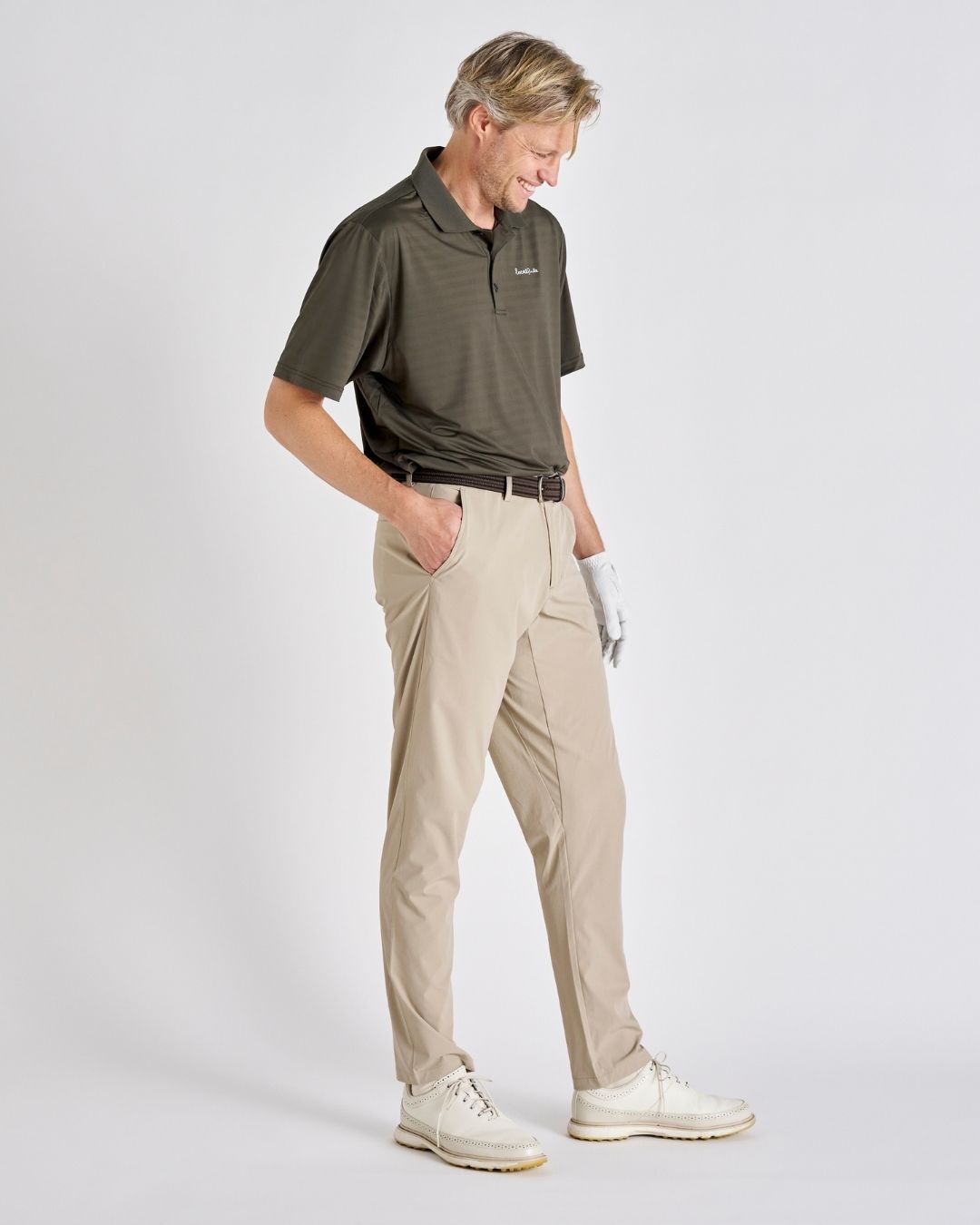 Lightweight Pants - Tapered fit  - Beige