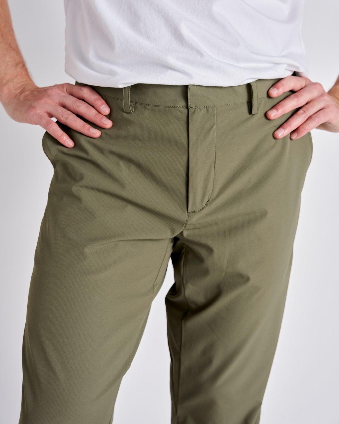 Lightweight Pants - Tapered fit  - Dusty Olive