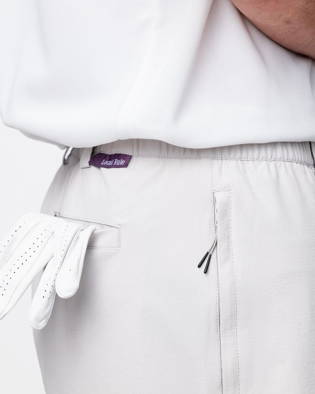 Tech Shorts - Light Grey-5